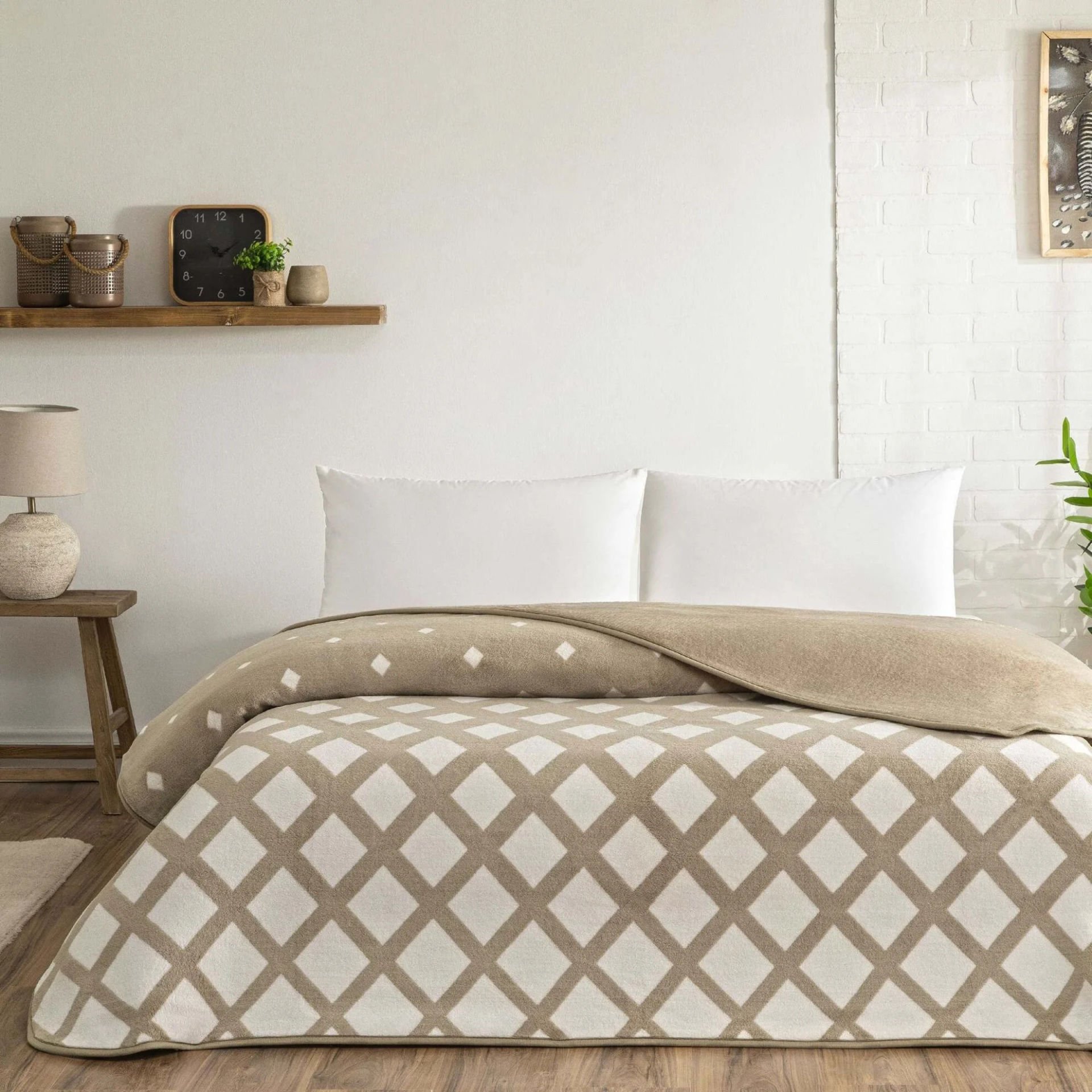 Taç Noa Tek Kişilik Battaniye – Vizon