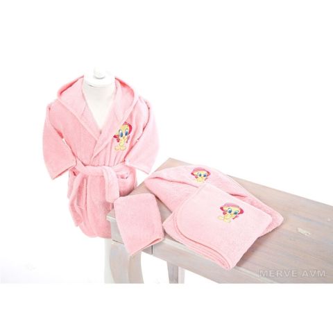 Özdilek Tweety  Bambu Bebek Seti PEMBE