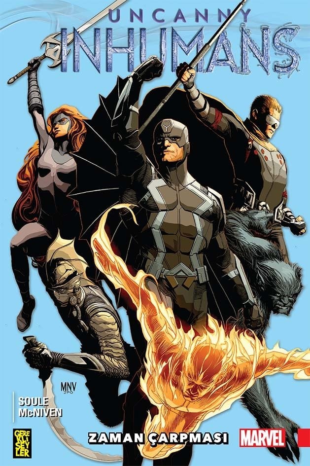 Uncanny Inhumans 1: Zaman Çarpması