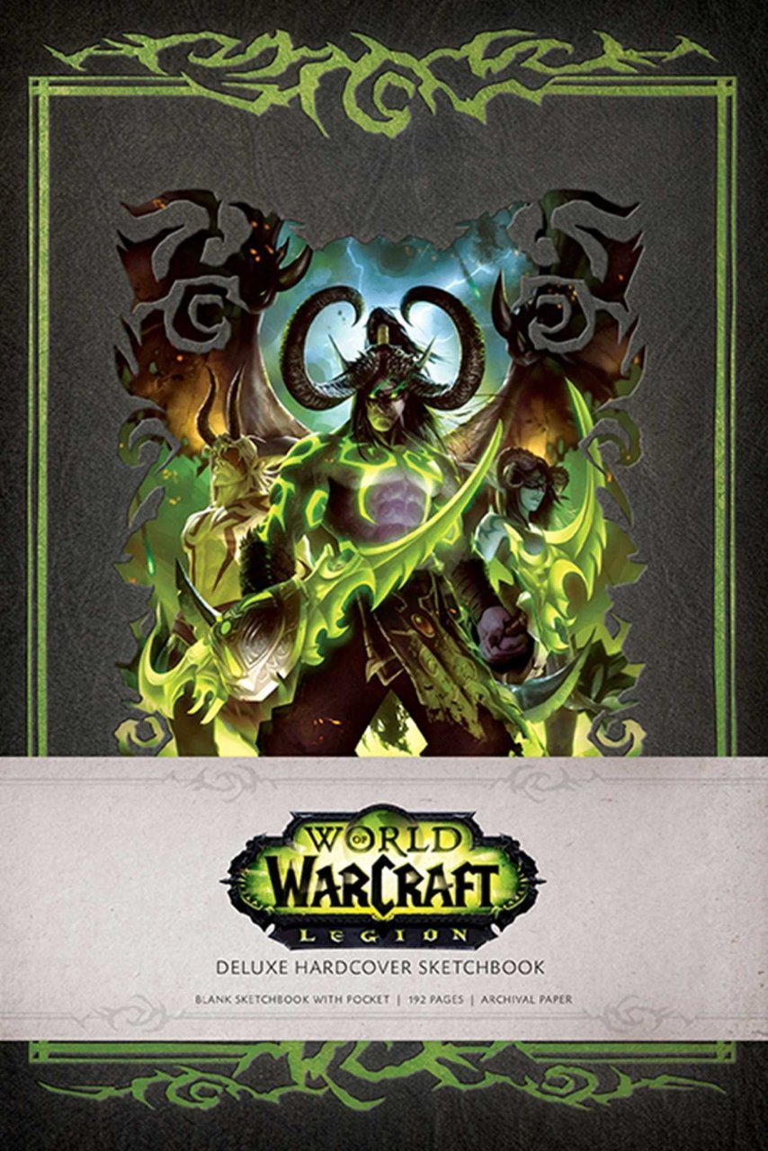 World of Warcraft: Legion Hardcover Blank Sketchbook (Insights Deluxe Sketchbooks) HC