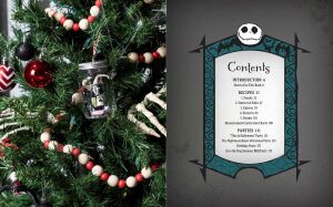 The Nightmare Before Christmas: The Official Cookbook & Entertaining Guide Gift Set [With Apron]
