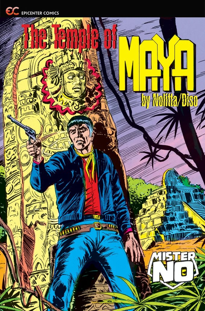 Mister No: The Temple of Maya (Gallieno Ferri cover)