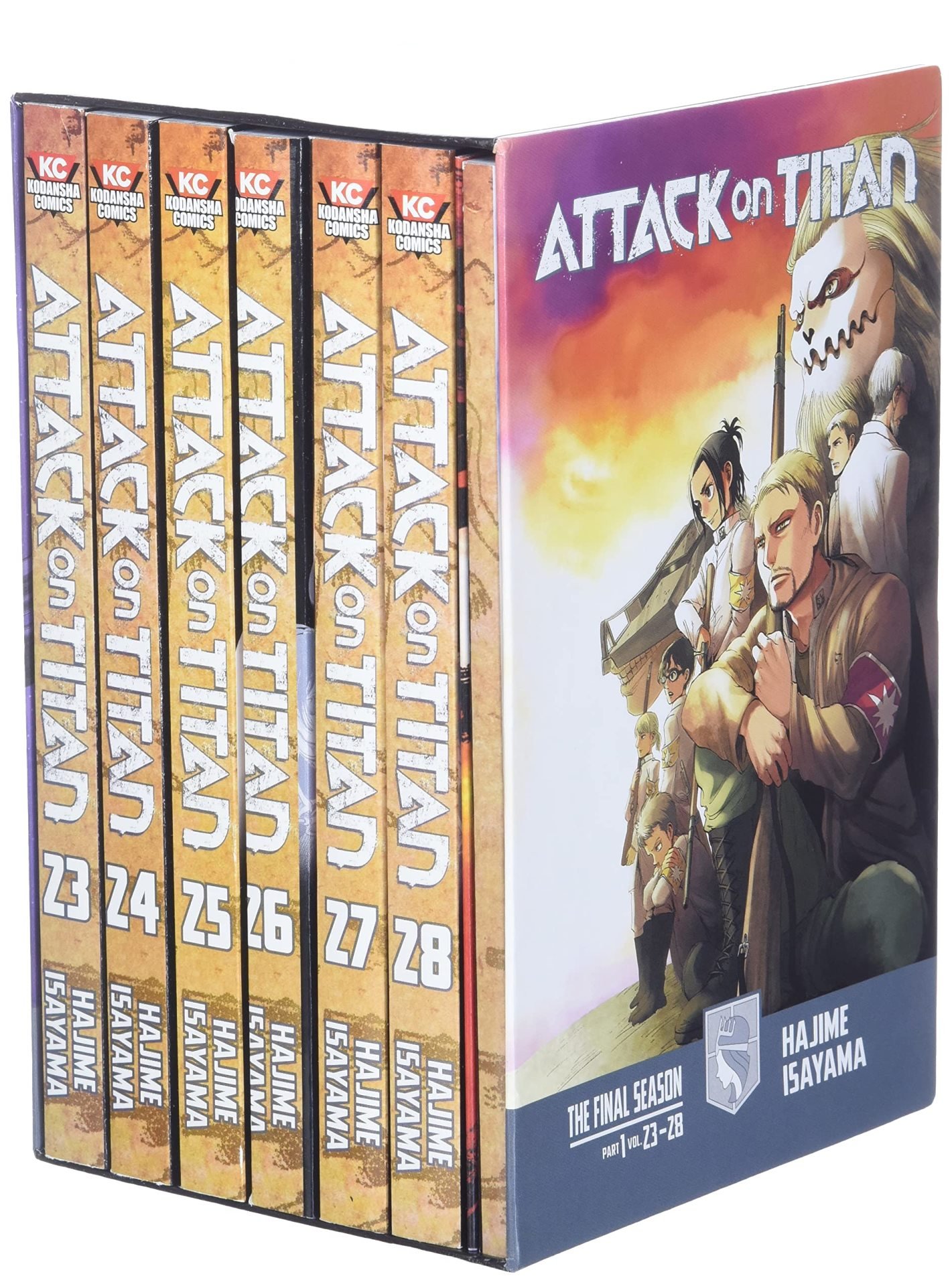 Attack on Titan The Final Season Part 1 Manga Box Set (Attack on Titan  Manga Box Sets)