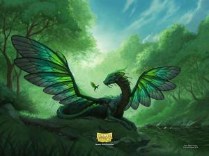 Dragon Shield Matte: Emerald