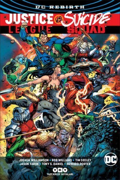 DC Rebirth Justice League Vs. Suicide Squad