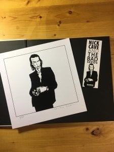 Nick Cave And The Bad Seeds Art Book - '' Vinyl -  [ 333 Limitlli Edisyon ]