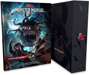 Dungeons & Dragons Core Rulebooks Gift Set (Special Foil Covers Edition with Slipcase, Player's Handbook, Dungeon Master's Guide, Monster Manual, DM Screen
