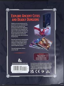 Dungeons & Dragons Core Rulebooks Gift Set (Special Foil Covers Edition with Slipcase, Player's Handbook, Dungeon Master's Guide, Monster Manual, DM Screen