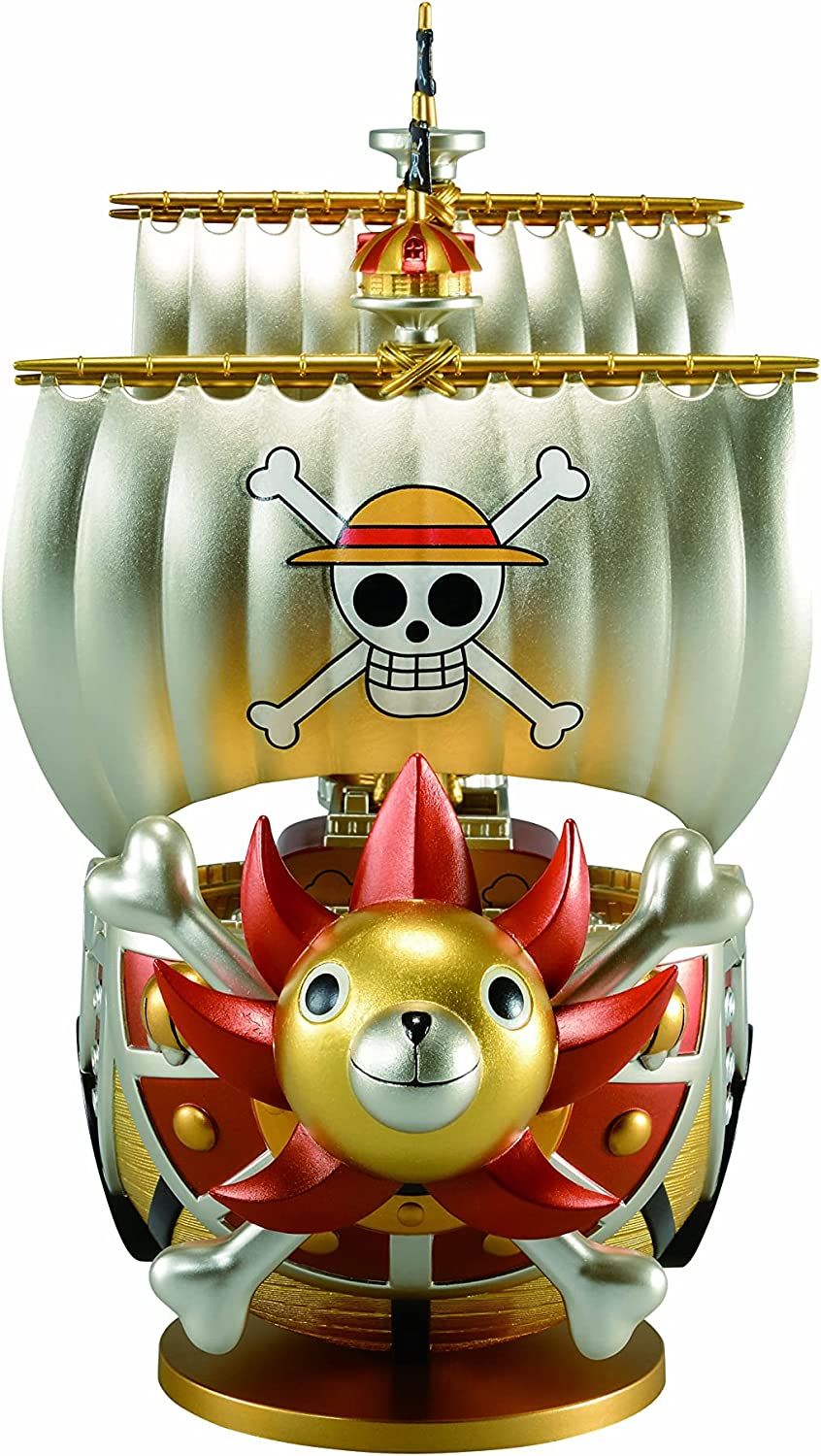 One Piece THOUSAND SUNNY (ONE PIECE MEGA WCF SPECIAL GOLD COLOR)