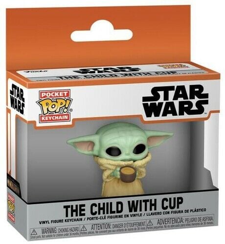 FUNKO POP! KEYCHAINS: The Mandalorian - The Child w/ Cup