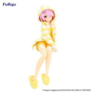 RE ZERO NOODLE STOPPER FIGURE RAM ROOM WEAR YELLOW COLOR VER