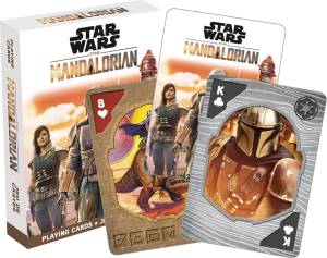 STAR WARS THE MANDALORIAN PLAYING CARDS BOUNTY HUNTER