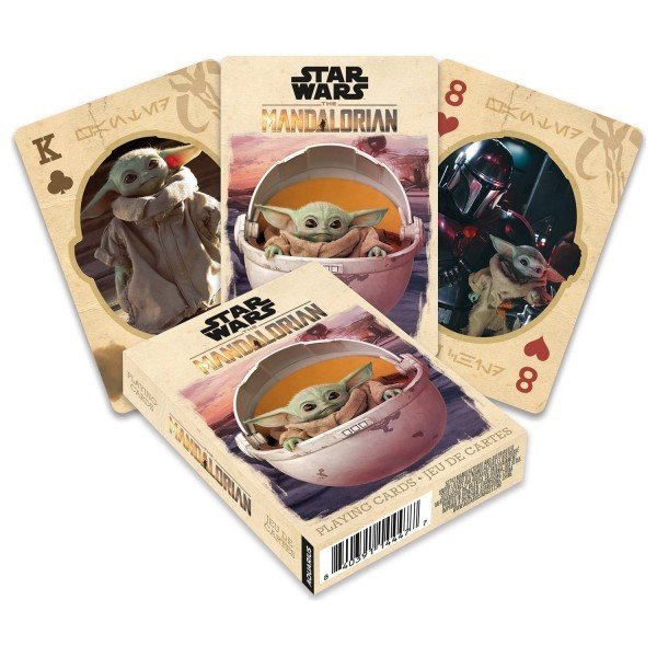 STAR WARS THE MANDALORIAN PLAYING CARDS BABY YODA