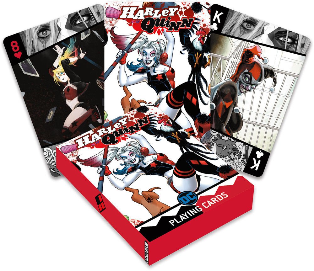 Dc Comics Harley Quinn Playing Cards