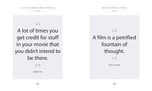 A Little Book About Movies : Quotes for the Cinephile in Your Life