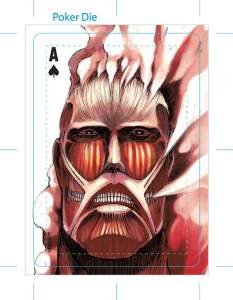 Attack on Titan Playing Cards (İskambil Kartı )Special Edition
