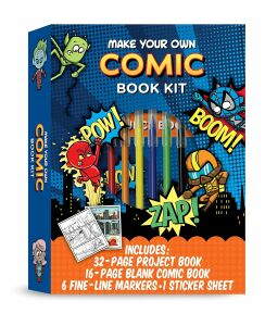 Make Your Own Comic Book Kit: A step-by-step guide for learning to draw comic book characters and making your own comic book
