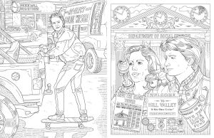 Back to the Future: The Official Coloring Book