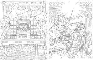 Back to the Future: The Official Coloring Book