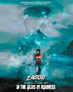 Zagor: In the Jaws of Madness book (Shy cover)