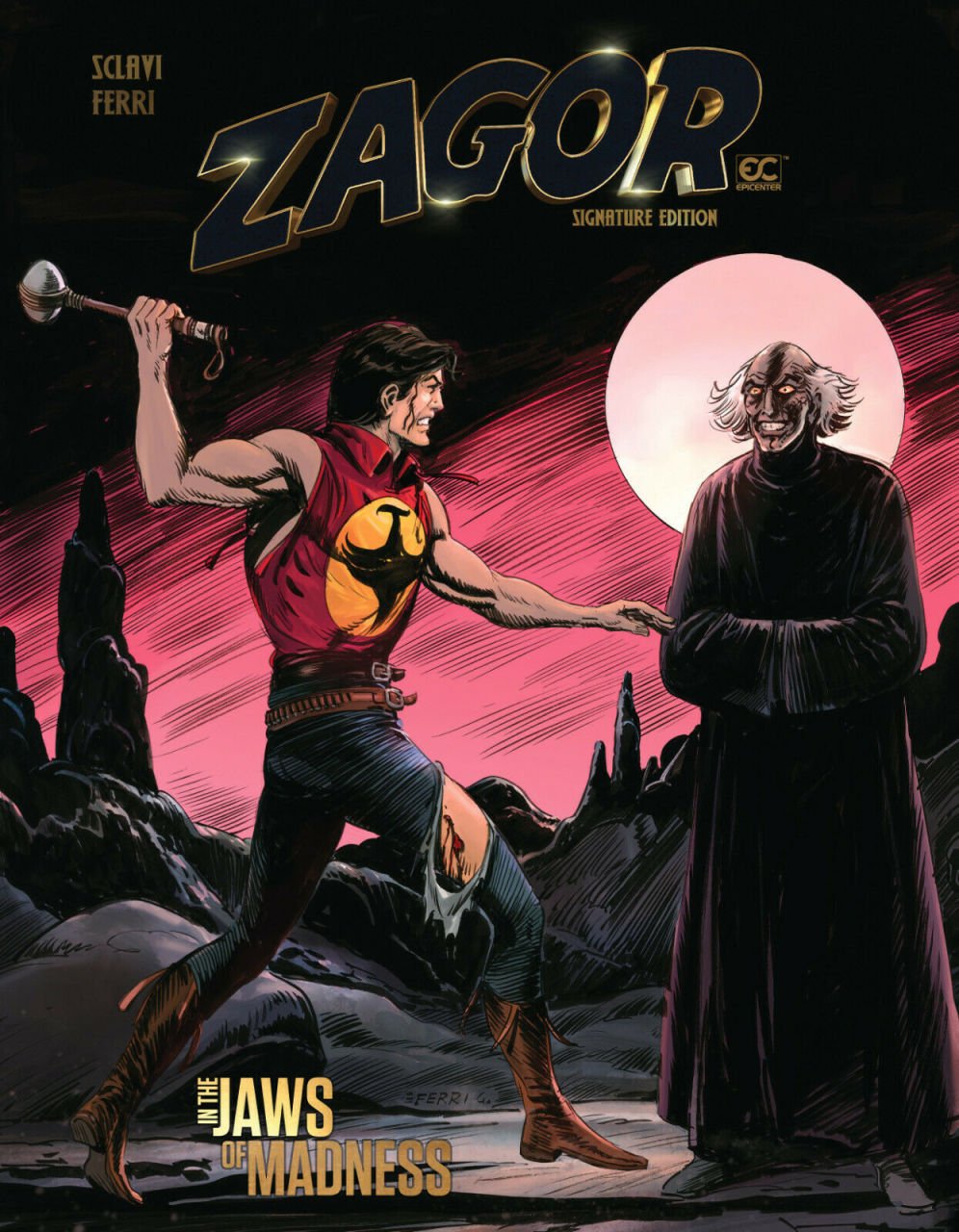 Zagor: In the Jaws of Madness (Ferri Cover)