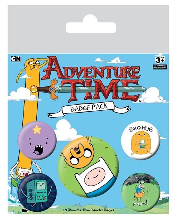 Adventure Time Bro Hug Rozet Seti 38 mm