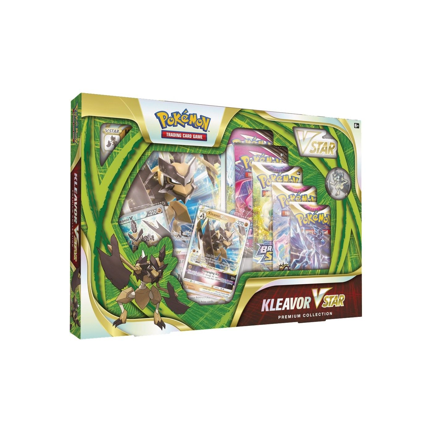 Pokemon Kleavor VStar Premium Pin Collection Q2 '22