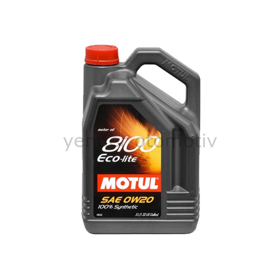 Motul 8100 ECO-LITE   0W/20 / 5 Litre