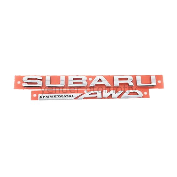XV Subaru Simetrik Awd Bagaj Yazısı