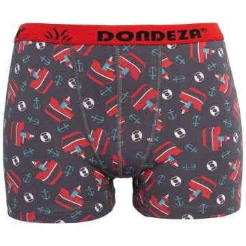 Dondeza 503 Erkek Çocuk Desenli Boxer 12'li