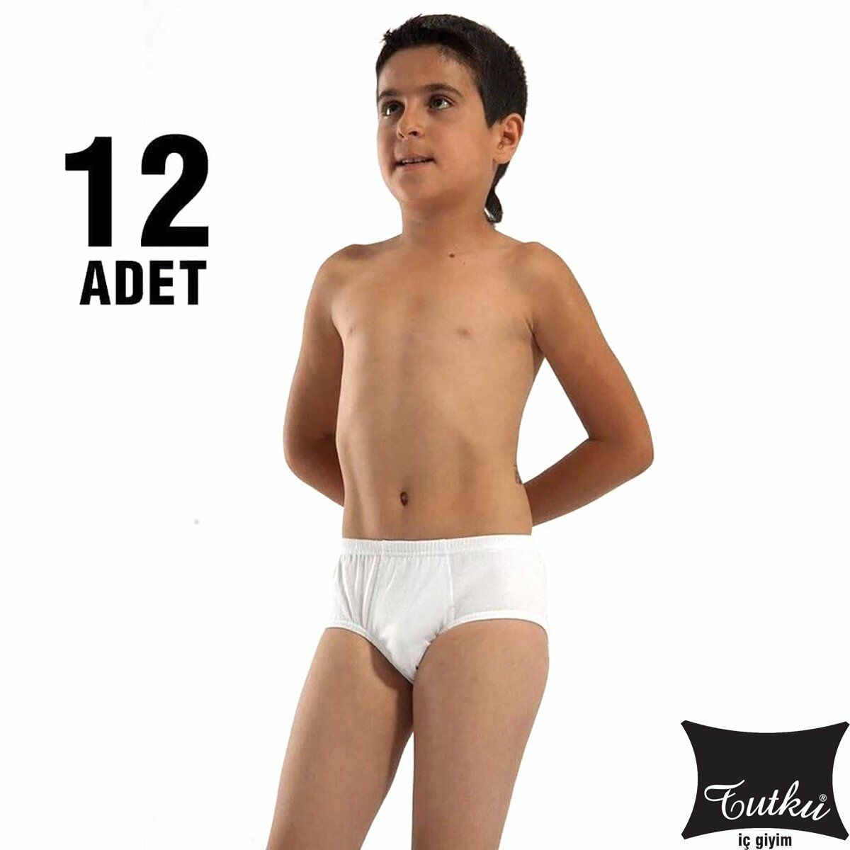 Tutku Erkek Çocuk Slip Külot 12'li