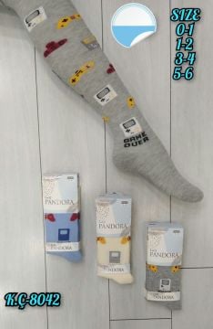 Luis Pandora 8042 Desenli Kilotlu Çorap 6'lı