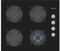 Simfer Siyah Cam Ankastre Set (7337 Fırın  3500 Ocak)