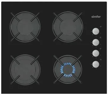 Simfer Siyah Cam Süper Ekonomik Ankastre Set 3 ( 7327 + 3500 + 9613)