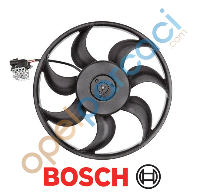 Opel Astra H - Zafira B Radyatör Fan Motoru 1.6(Z16XER-A16XER) Motorlar BOSCH