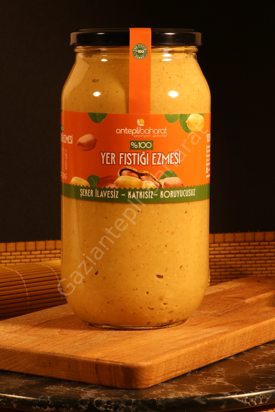 Şekersiz %100 Yer Fıstığı Ezmesi 1 kilogram