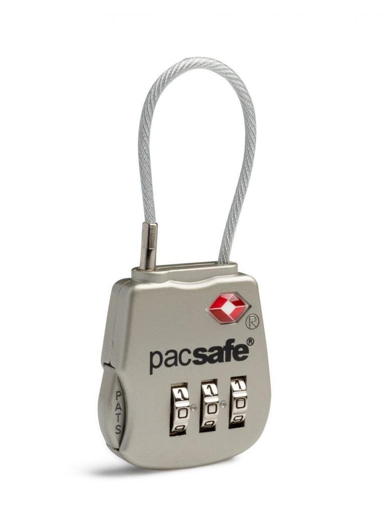 Pacsafe Prosafe 800 TSA Çelik Kablolu Şifreli Kilit