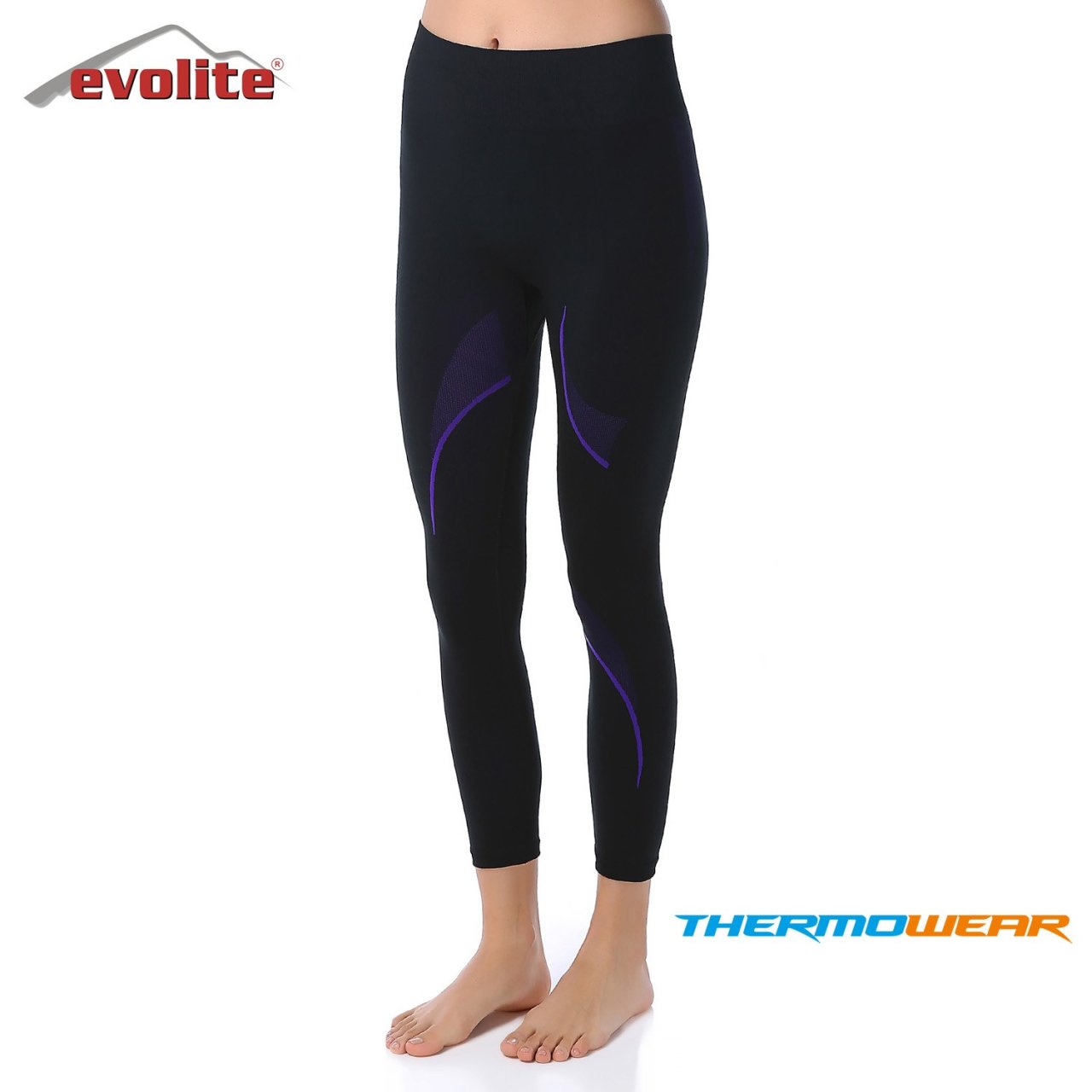 Evolite Thermowear Bayan Mor Termal Alt İçlik