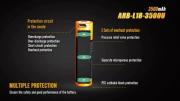 FENİX ARB-L18-3500 mAH USB ŞARJLI PİL