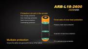 Fenix ARB-L18 2600 ŞARJLI PİL