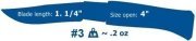 OPINEL INOX KAYIN SAPLI 3 NO CAKI (001071)
