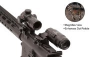 UNLEASH THE GLOW 3X MAGNIFIER SCPMF3WEQS RED DOT