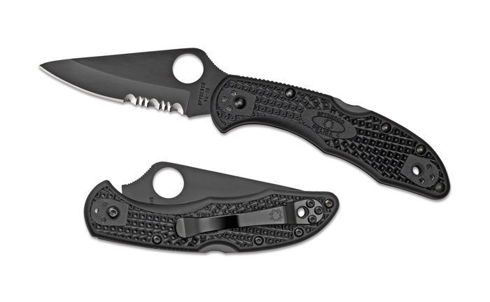 SPYDERCO DELICA PLAIN CAKI