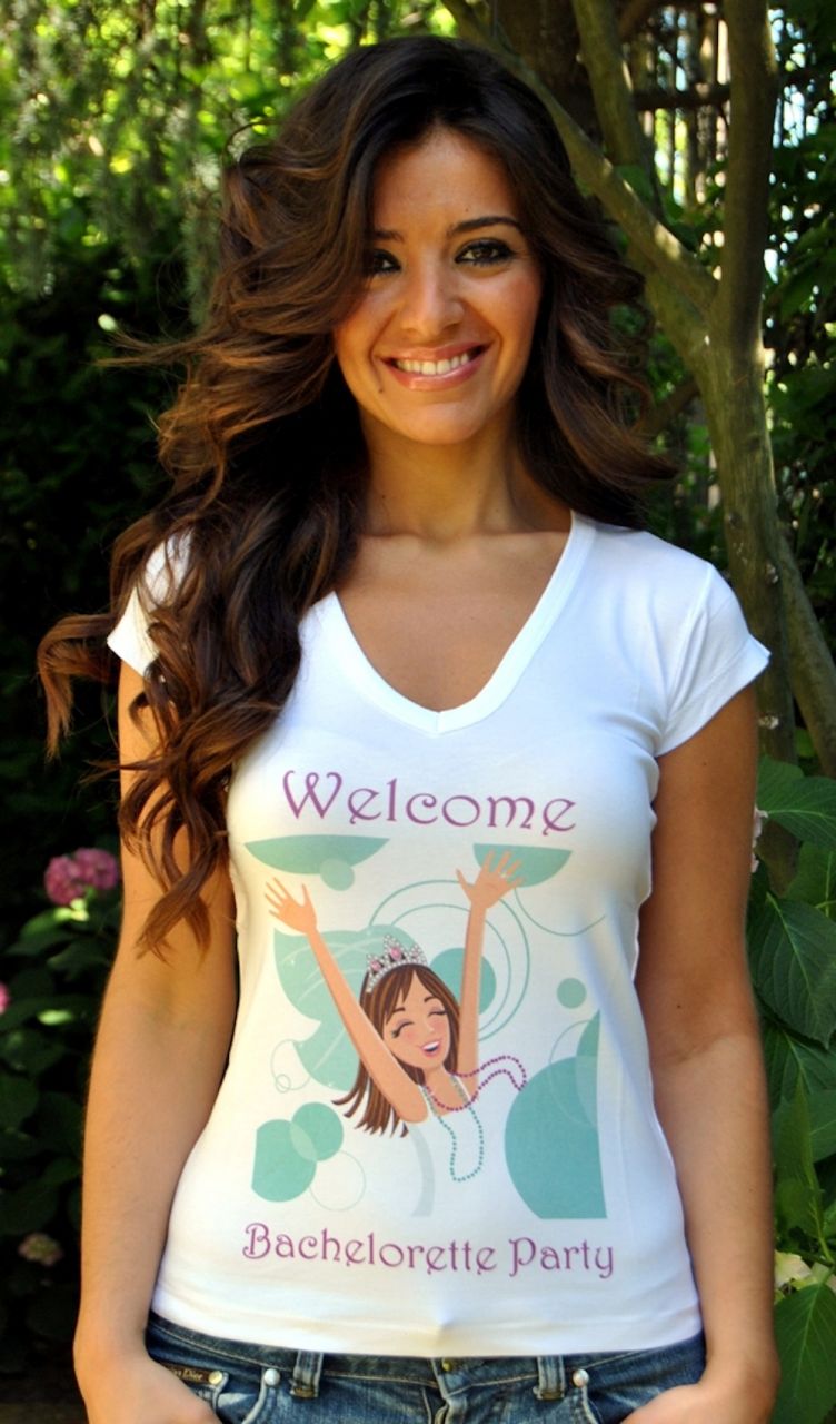Welcome Bacholerette Party T-shirt