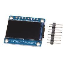 Arduino 1.14'' ST7789 TFT 135x240 RGB Ekran Modülü