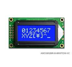 Arduino TC802C-10 2X8 Mavi LCD Ekran