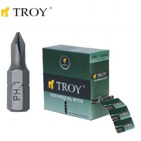 TROY 22251 Bits Uç Seti (PH1x25mm) 50Adet