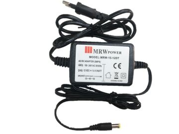 Plastik Kasalı AC/DC(SMPS)Adaptör 12V 1A 12W