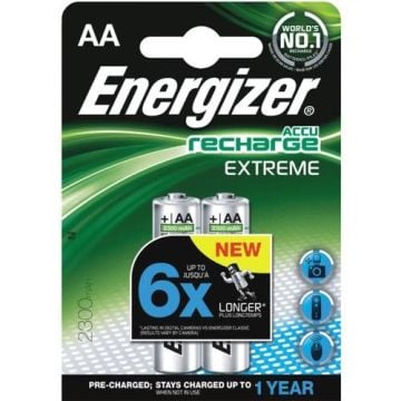 Energizer Extreme AA Size 1.2V 2300 Mah 2Li Blister