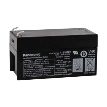 Panasonic LC-R121R3PG 12V 1.3 Ah Bakımsız Kuru Akü